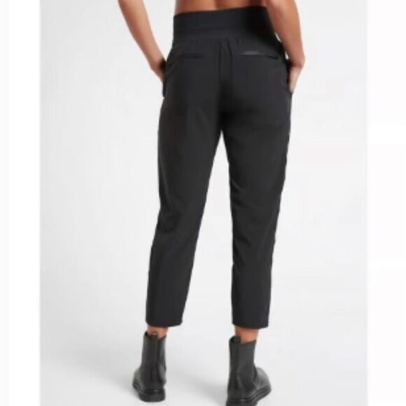 ATHLETA | Nolita Slim Cropped Tapered Leg Cut Stretch Waist Jogger Style | 18 - Picture 2 of 10